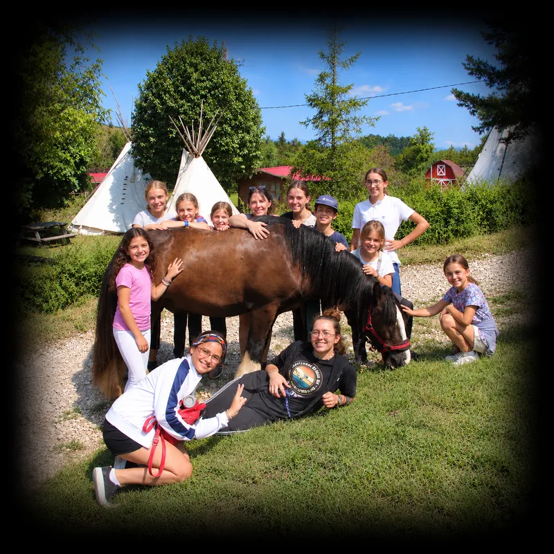 Colonies de vacances à cheval de 10 à 15 ans dans la Drome 26
